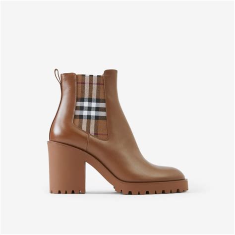 does burberry make boots|burberry boots with clear heels.